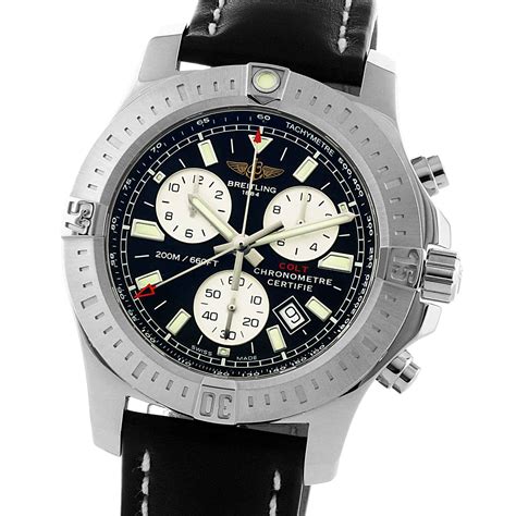 breitling colt authentic watches|copy Breitling colt chronograph watch.